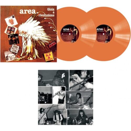AREA - Gioia e Rivoluzione (RSD 2022 lim. Numbered ed. orange vinyl)